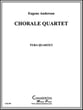 CHORALE QUARTET 2 Euphonium 2 Tuba QUARTET P.O.D. cover